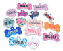 Sweet Dreams Custom Plastic Identification Tags for Pets - Dog Cat 0