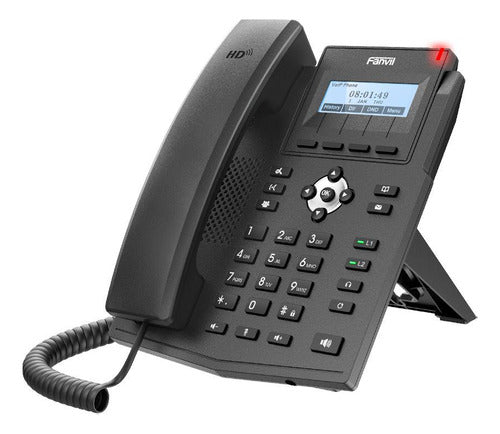 Telefone Ip X1s 2 Linhas Sip Fast Ethernet Sem Poe Com Fonte 2