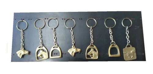 Generic Bronze Keychains Various Designs 0