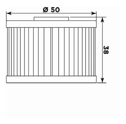 Filtro Aceite Meiwa Honda Xr250/twister/falcon (hiflo 112) 1