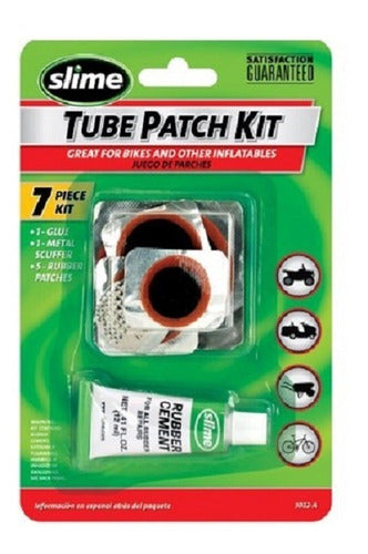 Slime Bicycle and Motorcycle Tire Patch Kit - 7 Pieces 5