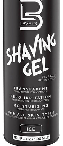 Level 3 Shaving Gel De Afeitar Hidratante Barberia Ice 500ml 3