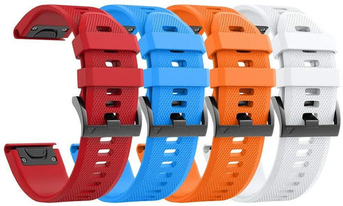 Ancool Silicone Bands for Fenix 6/5 Plus/6 Pro - Pack of 4 0