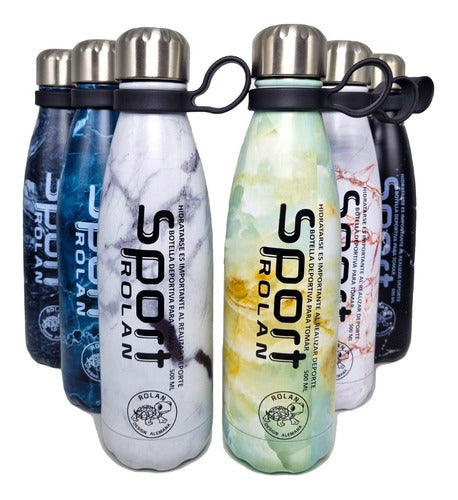 Rolan Thermal Sports Bottle 500ml Stainless Steel 1