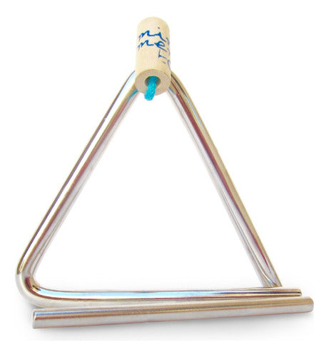 Minimento Musical Set X 2 Units Triangle and Tambourine Percussion 2