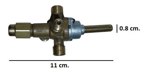 Emegé Safety Valve for Heater E1/4-P1/8-S1/4 F/1/4 ACT 1