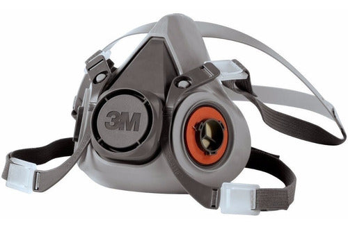 3M Semimáscara 6200 Without Filters Respiratory Protection 0