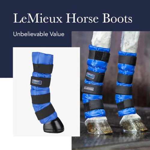 Lemieux Arctic Ice Therapy Horse Boots - Equipo De 1