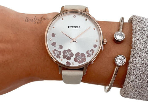 Tressa Women’s Watch Model Molly Large Flowers Amsterdamarg 0