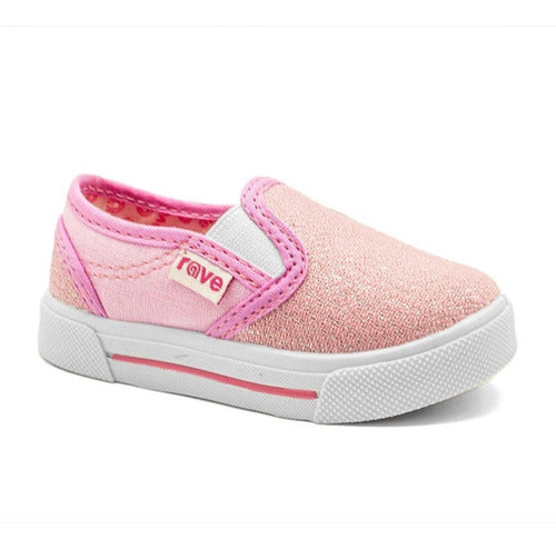 Girls' Urban Rave Glitter Sparkle Slip-on Sneakers 073 0