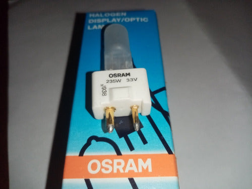 Lámpara  P-129249  33v.  235w. Gz9.35  Osram 3