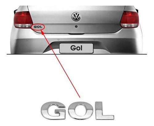 Emblema  Gol  Gol G6 13/16 1