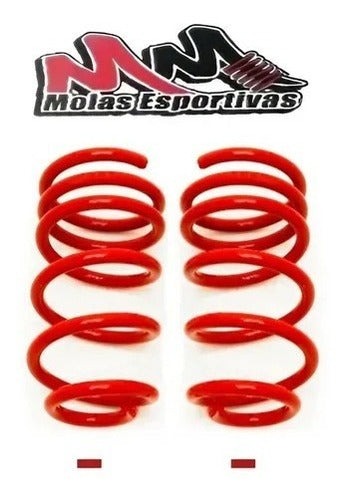 Kit 4 Molas  Esportivas  Do Fiat Mobi 1