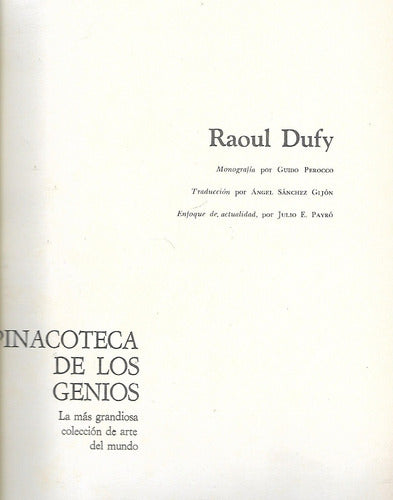 Dufy - Pinacoteca De Los Genios - Arte La Mas Grandiosa 1