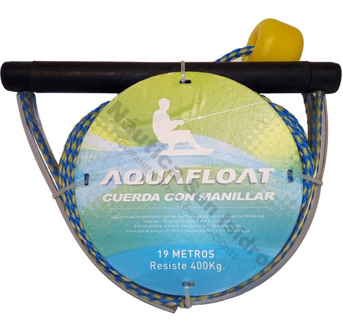 Manillar Con Soga Para Ski Acuático Wakeboard Aquafloat 0