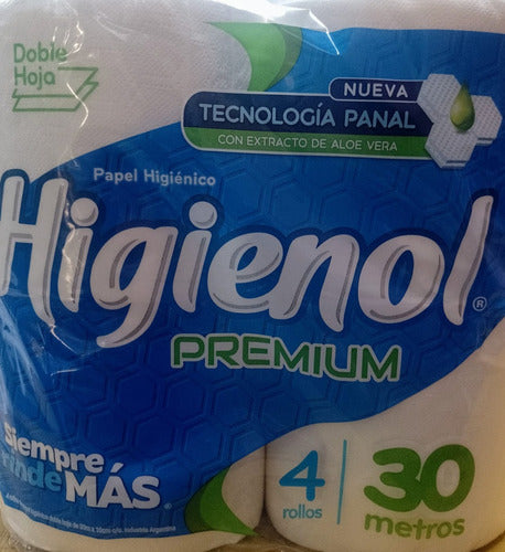 Higienol Premium Toilet Paper 30m x 4 Pack 1