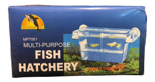 Meadow Pet Acrylic Breeding Box for Fish 20.5x10.5x10 1