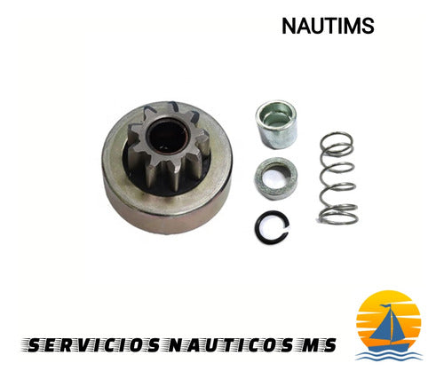 Bendix Para Motor De Arranque Parsun Hidea Yamaha 40 Hp 1