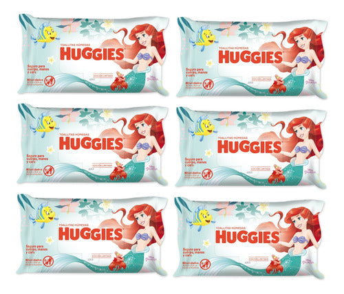 Toallas Humedas Huggies Cuidado 4 En 1 X48 Pack X 6 Unidades 0