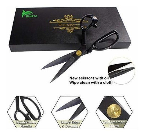 BIHRTC Professional Scissors for Cutting and Tailoring - 8 Inch 1