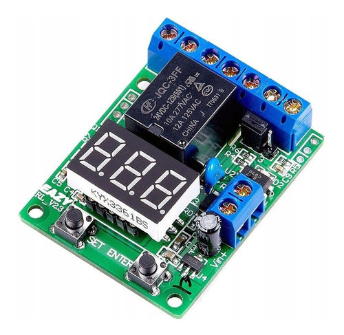 TecnoliveUSA DC 12V Relay Timer Battery Charge and Discharge Control Module 1