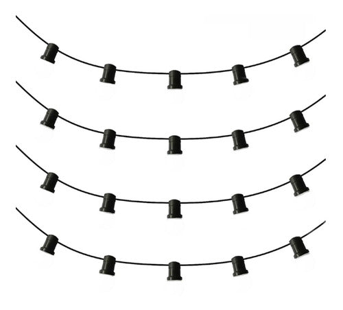 Outdoor Light Garland Decorative Strip 7 Meters Without Bulbs 0