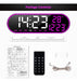 PiKaPiKaP Digital Wall Clock with Large Display 4