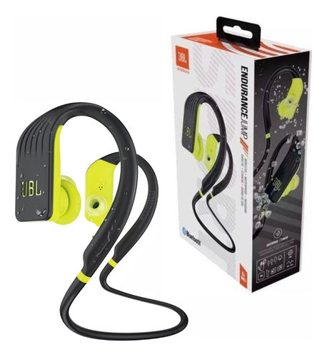 Auricular Jbl Endurance Jump Negro/amarillo Bluetooth 0