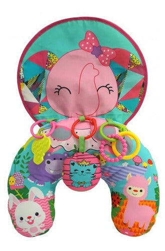Educational Rattle Mini Baby Gym Pillow 2