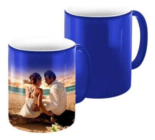 FQ CREACIONES Taza Ceramica Magica Sublimable Sublimar Pack X 12 1