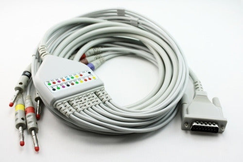 Contec ECG 12-Lead Electrocardiogram Patient Cable Original 0