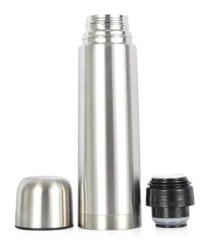 Generic Bullet Thermos 1 Liter Stainless Steel + Cap 0