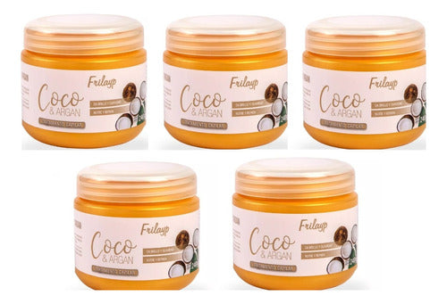 Frilayp Coco & Argan Cream Bath Brightness and Softness 240g X 6/uni 1