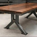 Custom Industrial Style Iron and Wood Tables 2