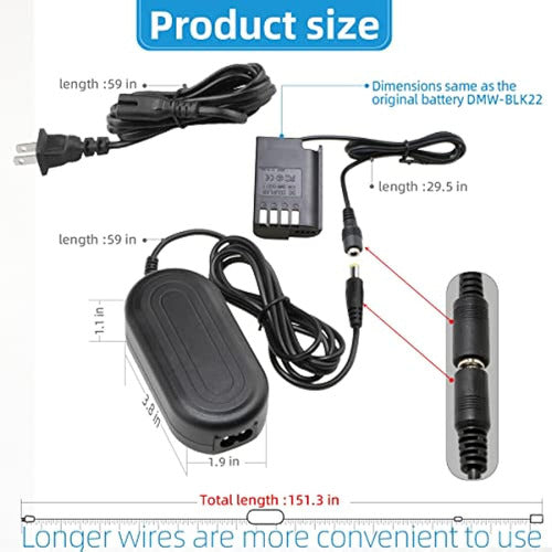 Glorich Dmw-dcc17 Adaptador De Alimentación De Ca Conector D 4