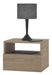 Pontec Modern Floating Nightstand with Drawer 1