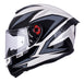 MT Helmets Stinger Hummer Integral Motorcycle Helmet - Stark Lycan Qualit 1