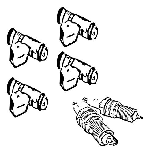 Limpieza Inyectores Renault Duster 2.0 + Bujias 0