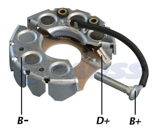 Bosch Alternator Plate VW Kombi Sedan 0