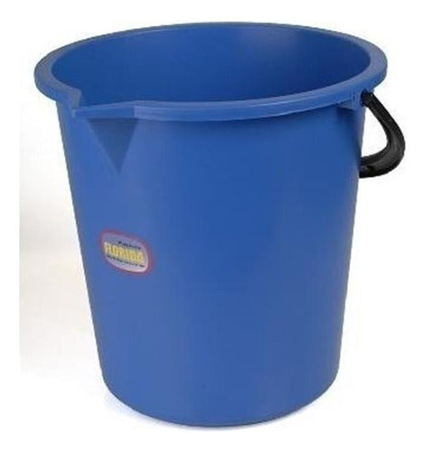 Set of 12 Plastic Water Buckets for Cleaning 10 Liters 1