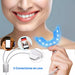 Blanqueador Dental Led Uv + Tiras Dientes Blancos 5d Mint 7