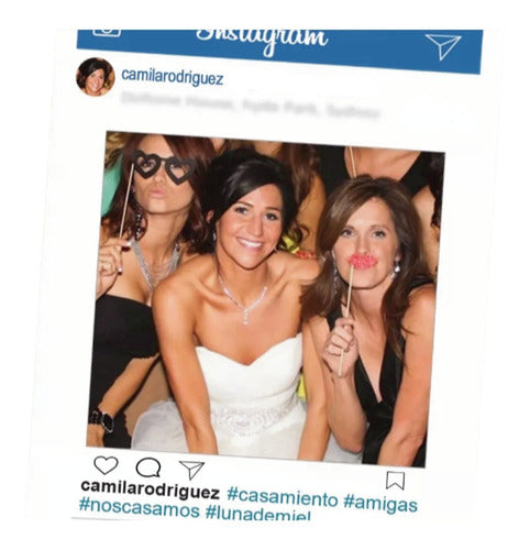 Javinilos Custom Printable Instagram Frame Sign 1