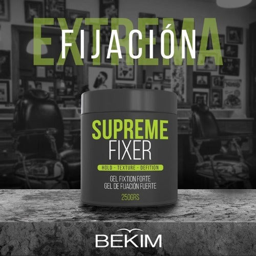 Gel Fijación Fuerte Bekim Supreme Fixer X 250 Grs. 0