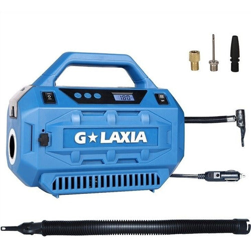 Mini Compresor Inflador Digital Galaxia A Bateria 20v 94401 0