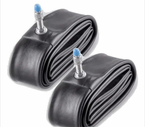 Kit of 2 Imperial Cord R 28 X 1 5/8 Tires + 2 Bicycle Inner Tubes 1