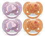 Philips Avent Ultra Soft 4 Pack of Soft and Flexible Pacifiers 0