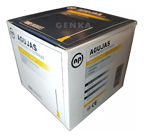 Aguja Descartable 13x3 30g 1/2 Mesoterapia X 100un Np 0