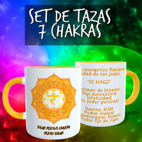 Set De Tazas Personalizadas Siete Chakras 3