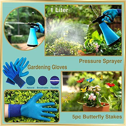 Kit4pros Garden Tool Set - Gardening Gifts for Women and Men 3