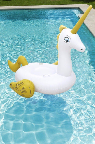 Large Inflatable Unicorn Pool Mat Bestway 41107 1